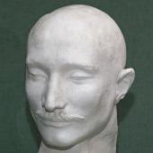 Plaster bust inscribed ‘Pierre-François Lacenaire’