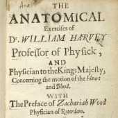 William Harvey (1578–1657), <em>The anatomical exercises of Dr. William Harvey ... concerning the motion of the heart and blood</em>