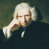 Portrait of Laurence Sterne by R. Holme