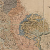 Geological Map of England and Wales,  1819-20