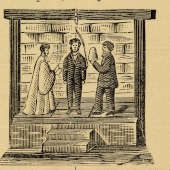 Execution of Sergeant Patrick John Byrne for the murder of Quarter-Master Sergt. Brooks and Paymaster-Sergeant Griffiths, at the Militia Stores, Northampton, on September 2nd.