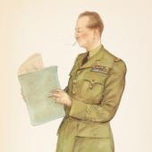 William Siss, <em>Soldats et généraux des campagnes d’Europe occidentale, 1944–1945: portraits et scènes de guerre de Siss, peintre aux Armées</em>
