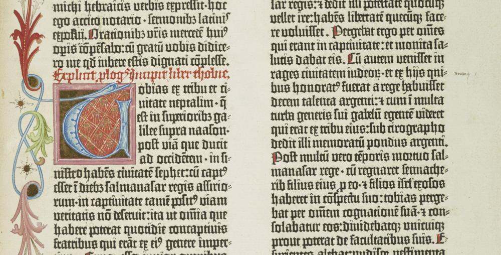 The Gutenberg Bible: an essay by Paul Needham image